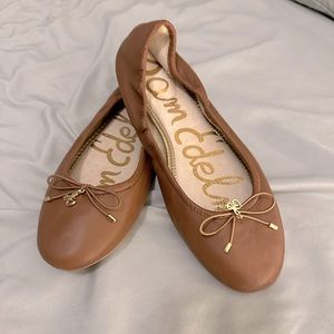 Sam Edelman Felicia tan ballet flats